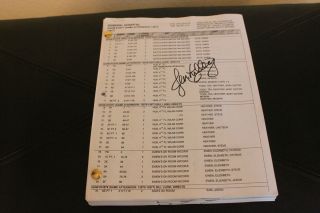General Hospital Shooting Script Signed by Jen Lilley