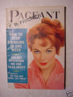 Pageant Magazine March 1959 Brunette Linda Cristal 2