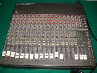 Mackie CR 1604 16 Channel Mic Line Mixer