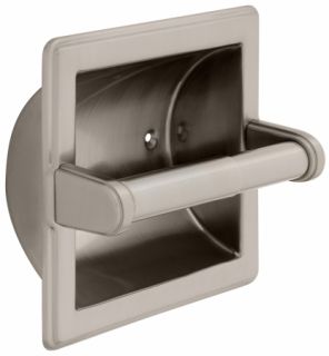 Liberty Hardware Bath Unlimit Recessed Toilet Paper Holder With