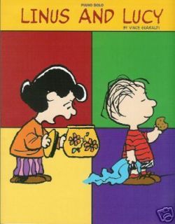 Linus and Lucy Piano Solo Sheet Music
