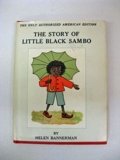 Little Black Sambo Bannerman Lippincott Authorized American Ed