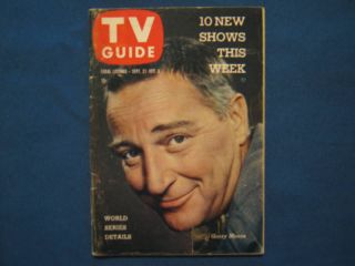 27 1958 TV Guide SEA HUNT THE RIFLEMAN VALERIE FRENCH JACK LINKLETTER