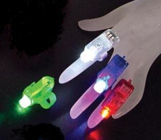 4x PCS LED Finger Lights Beam Torch Bright 4 colors dance floor party