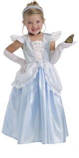 Little Adventures Cinderella Princess Blue Dress Up Costume Dress s M