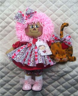 Primitive Raggedy Little Annie Kitty by Ginger Creek Crossing
