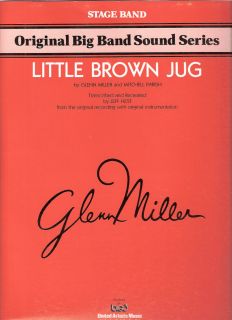 Little Brown Jug–Glenn Miller Stage Band Sheetmusic 1967