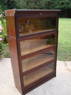 Antique Barrister Bookcase by Lundstrom Little Falls NY