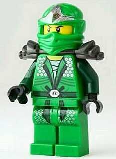 LLOYD ZX Green Ninja MINIFIG Lego NINJAGO minifigure with MASK