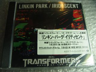 LINKIN PARK IRIDESCENT Promo CD Sealed rare TRANSFORMERS DARK OF THE