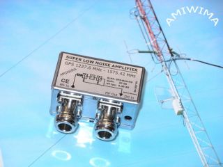 LNA GPS low noise amplifier 1227 to 1575 MHz 0 45 dB 1 2 1 3 1 4 1 5 1