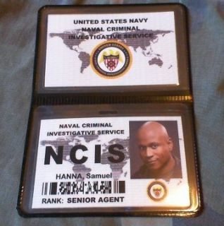 Ll Cool J Sam Hanna NCIS Los Angeles ID Card Set