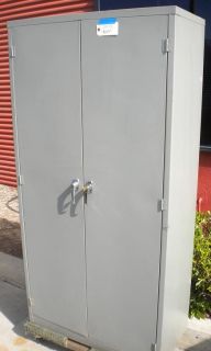 Steel Storage Cabinet Locker Locking Adjustable Shelves STO1