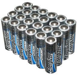 24 Primary Lithium Battery Energizer AA 1 5V 3000mAh