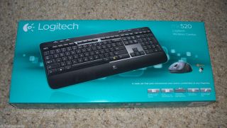 New in Box Logitech MK520 Wireless Combo Keyboard and Laser Mouse 920