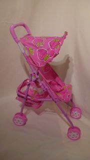 Lollipop Baby Doll Stroller Pink New