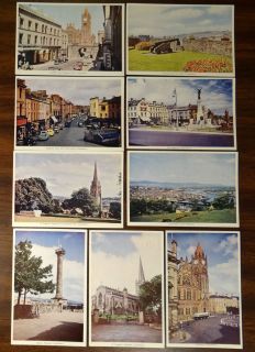 Londonderry Derry Northern Ireland UK 9 Postcards St Columbs Waterloo