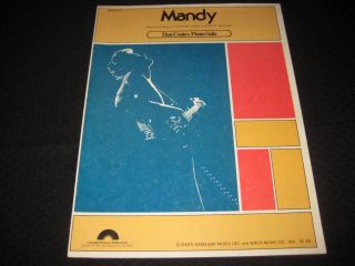 Mandy (1977) Richard Kerr & Scott English   Piano Solo #4368*