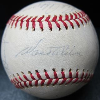 1975 Los Angeles Dodgers Team Signed Autographed Ball Baseball Alston