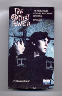 The First Power Lou Diamond Phillips VHS Tape