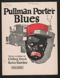 Pullman Porter Blues A Light Brown Blues 1921
