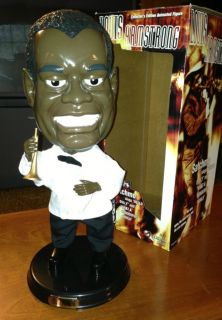 Louis Armstrong Satchmo Animated Singing Doll Collectible