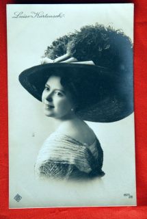 Louise Kartousch Hat 1920’ Austro Hu Postcard Hungary