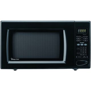 Cubic ft 1 100 Watt Microwave with Digital Touch Black