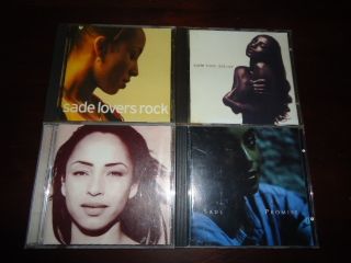 Lot 4 Sade CDs Promise Deluxe Lovers Rock Best of CD