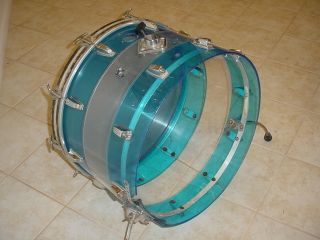 Ludwig Vistalite 1979 22 Bass Drum