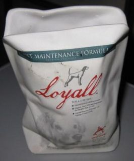 Loyall Dog Food Ceramic Bag Advertising Item