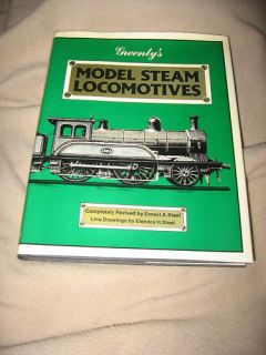 Greenlys Model Steam Locomotives Book Mint Condition