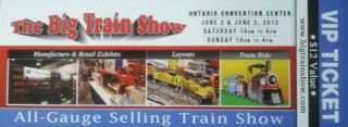VIP Tickets for The Big Train Show Ontario CA 