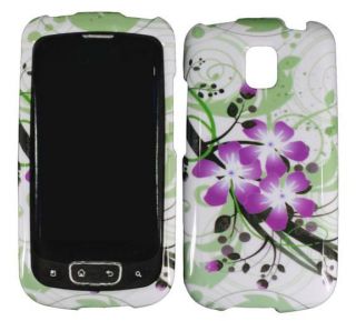 Purple Lyly LG Thrive P506 Snap on Phone Cover Hard Case Skin Hgly