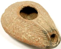 Early Christian Date Palm Oil Lamp Roman Judaea 100AD