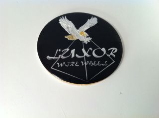 Luxor Wire Wheel Center Cap Sticker
