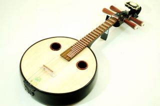 Ruan Intermediate Level Chinese Guitar Lute Musical Instrument