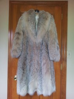 Russian Lynx Fur Coat