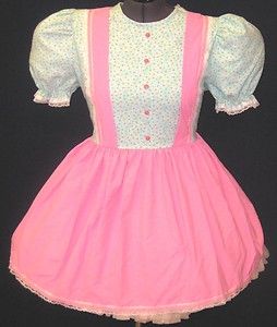 Cute Pink Mint Adult Baby Sissy LG Dress Leanne