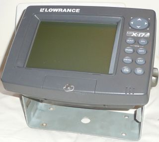 Lowrance LCX 17M GPS Sonar Chartplotter Combo LCX 17M LCX 17M