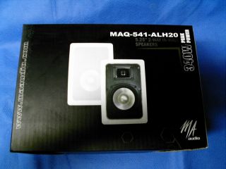 MA Audio Home Marine In Wall Ceiling 2 way Speakers Surround Sound 340