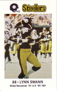 1981 Lynn Swann Pittsburgh Steelers Police Single Card