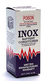 INOX Lubricants MX2 Battery Conditioner Warranty Look