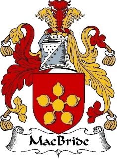 Family Crest Coat of Arms 6 Decal Scottish MacBride