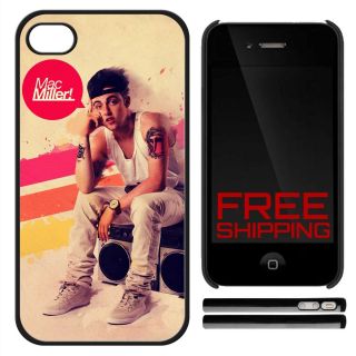 Mac Miller Knock Rap Most Dope Wiz Khalifa Photo Hard Plastic iPhone 4