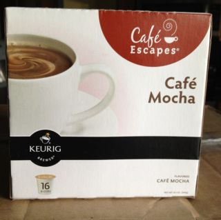 Green Mountain Coffee Cafe Mocha Keurig Cafe Escapes K Cups 18 50 450