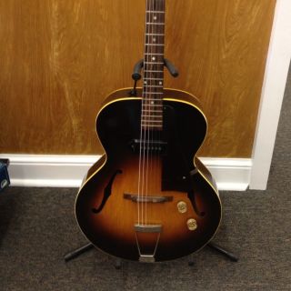 Vintage Gibson ES 125 Archtop Electric Guitar Mid 1950s with Original