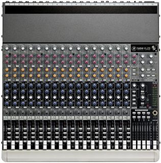 Mackie 1604 VLZ3 16 Chan Ultra Low Noise Compact Mixer 4 Sub Aux New w