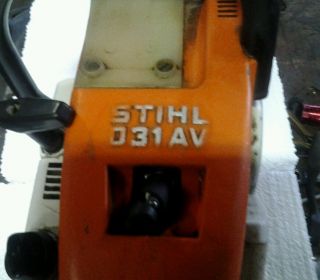 Vintage Stihl Chainsaw 031 AV