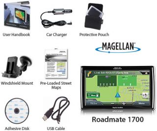 Magellan Roadmate 1700 GPS Vehicle Navigation System